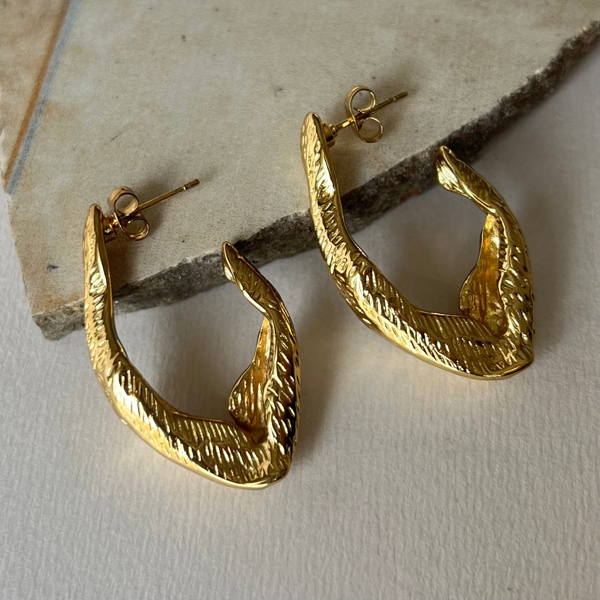 Tokyo | Gold Plated Earrings