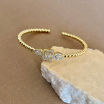 Sinal 04 | Gold Plated Bangle