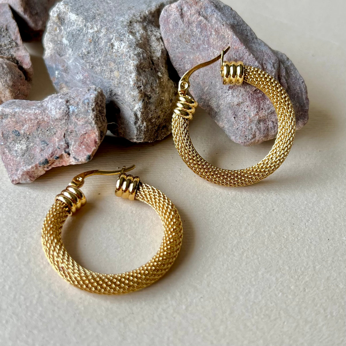Naya | Gold Plated Earrings
