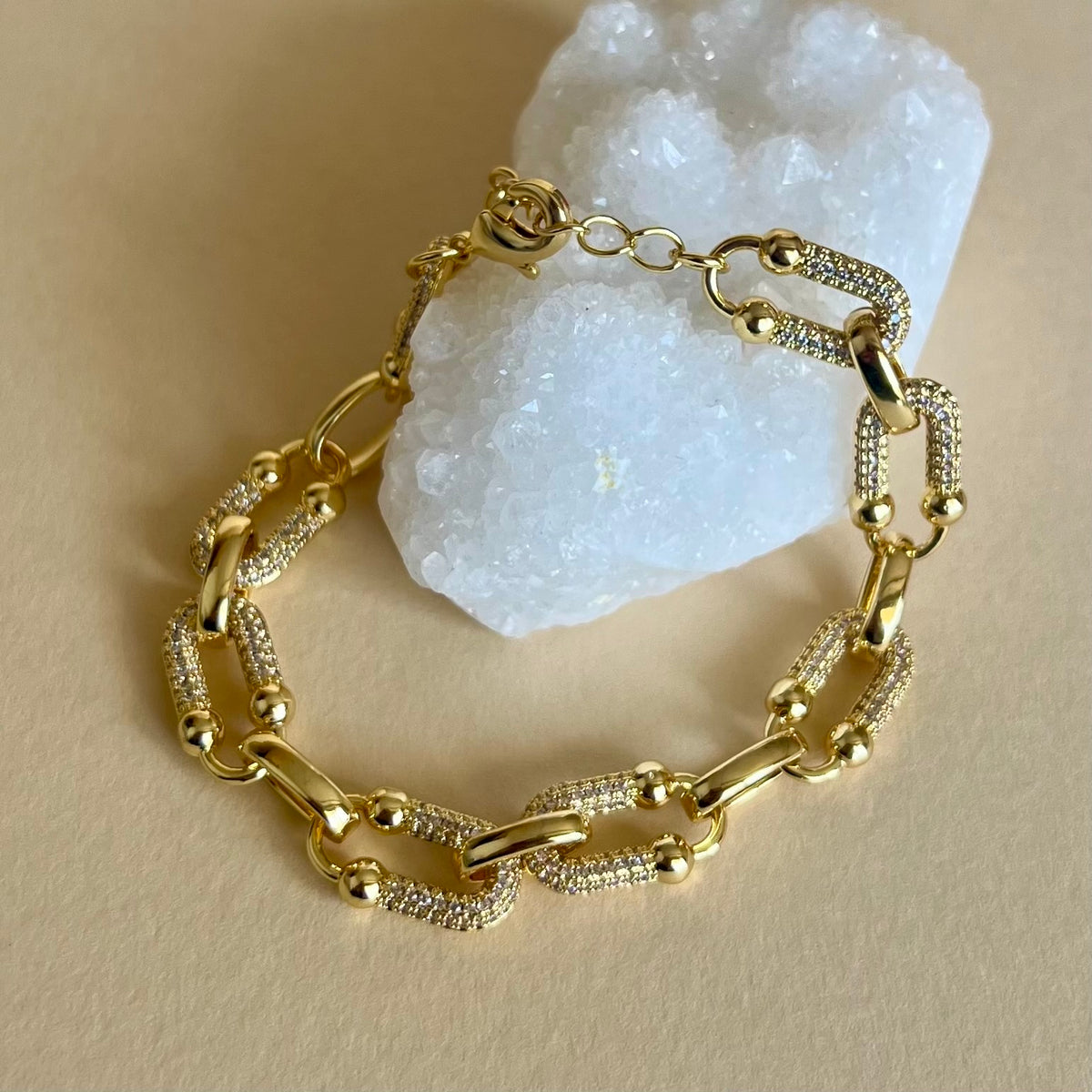 Polina 05 | Gold Plated Bracelet