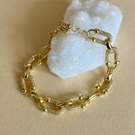 Polina 05 | Gold Plated Bracelet