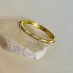 Korvia 02 | Gold Plated Bangle