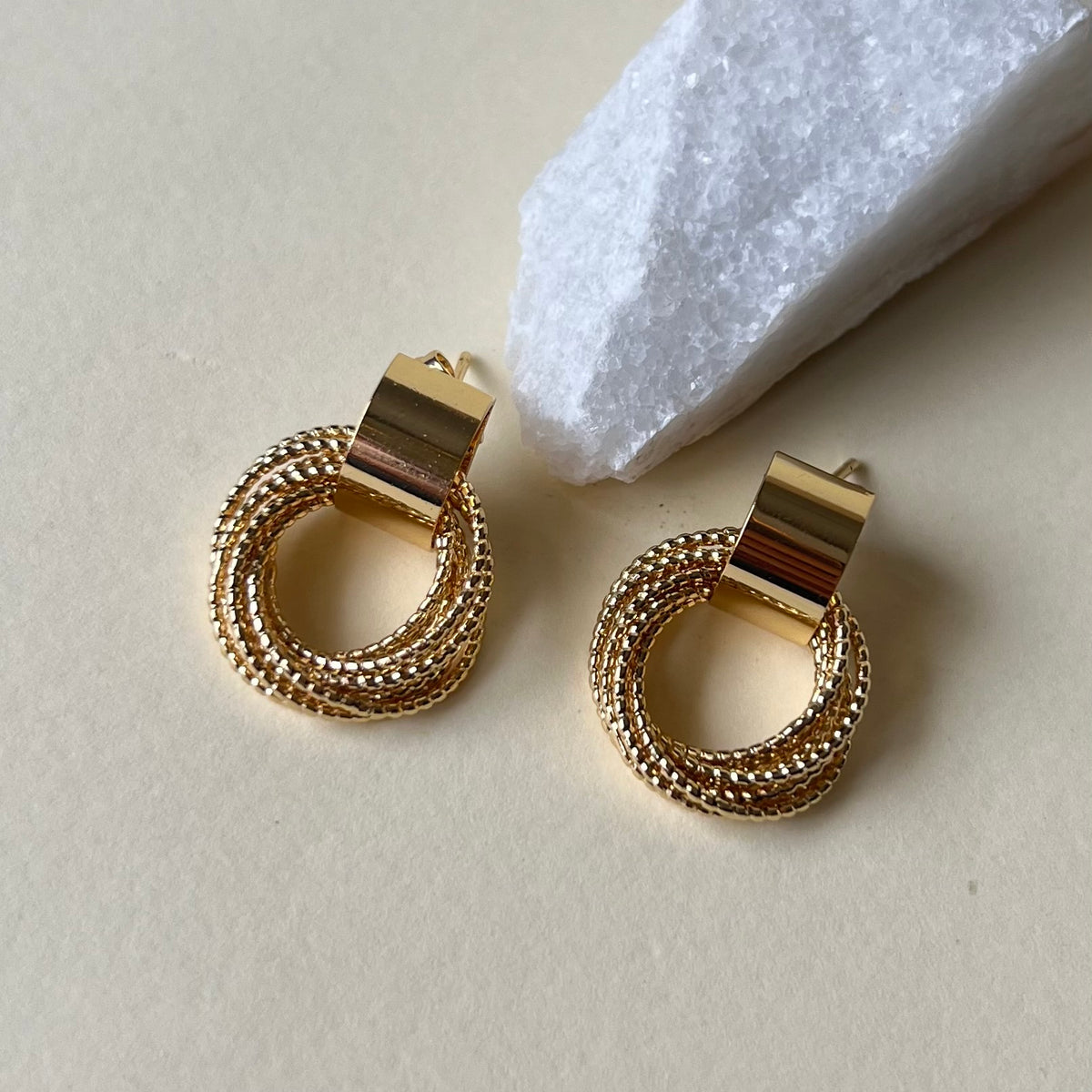 Phoebe | Gold Plated Earrings