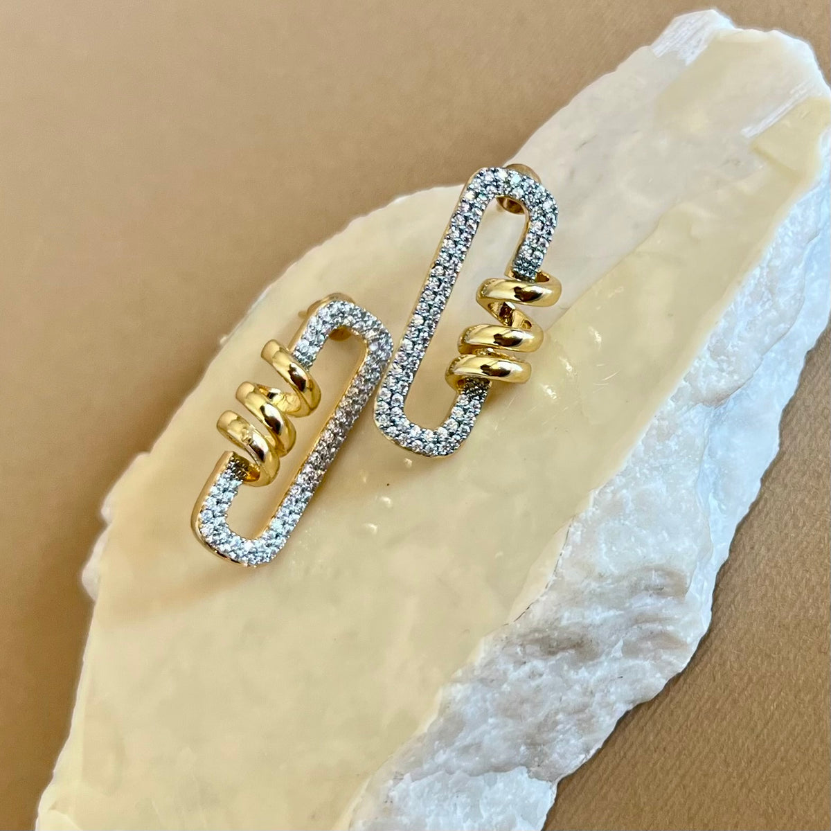 Zyrios | Gold Plated Earrings