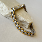 RLX 03 | White Gold Plated Bracelet