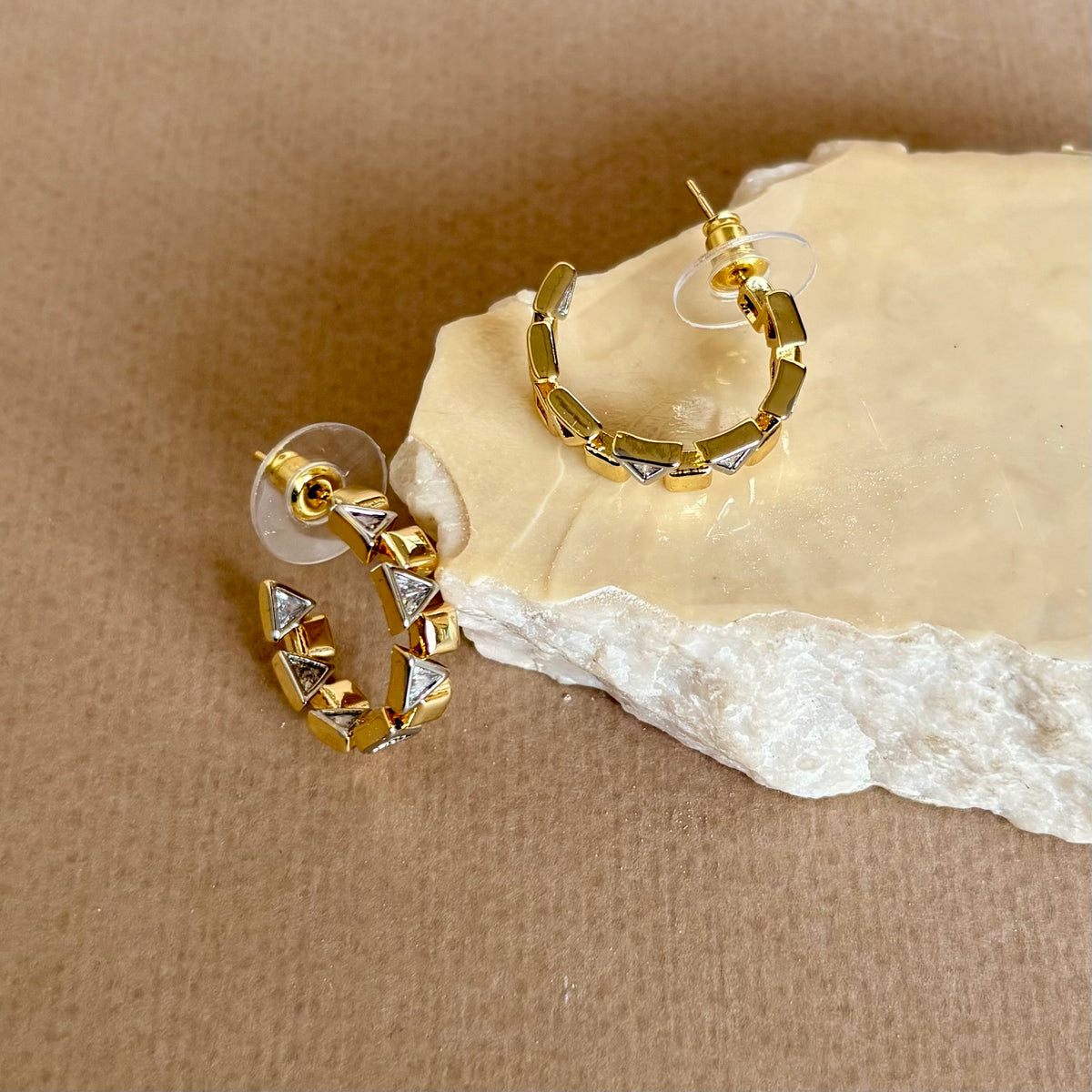 Mireno | Gold Plated Earrings