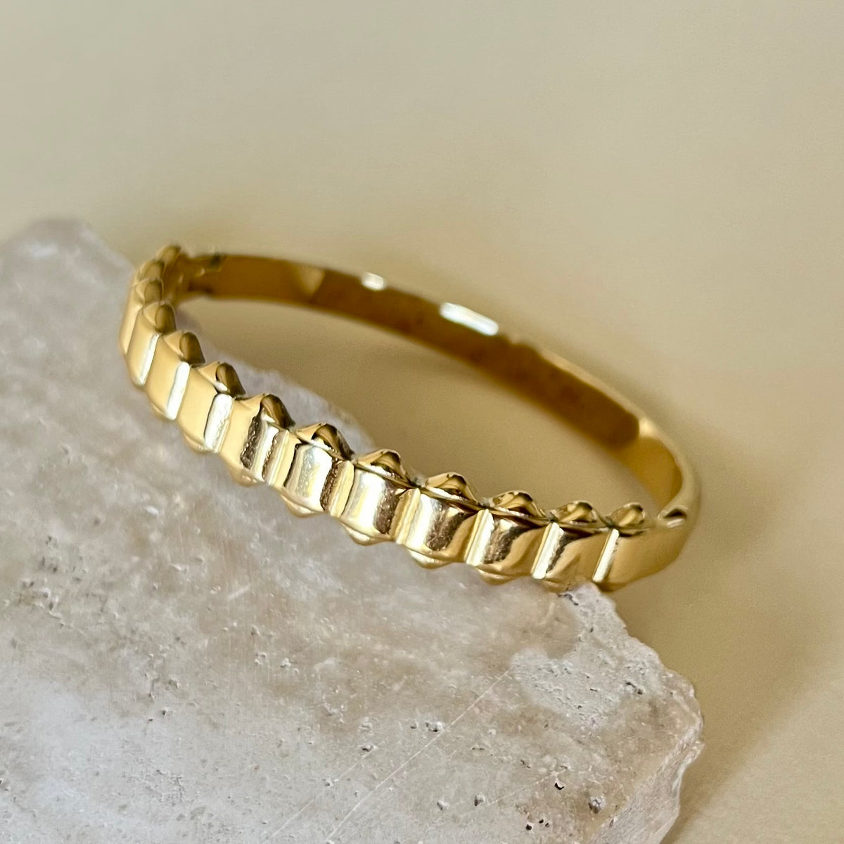 Arizona | Gold Plated Bangle