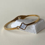 Glow White | Stainless Steel Bangle