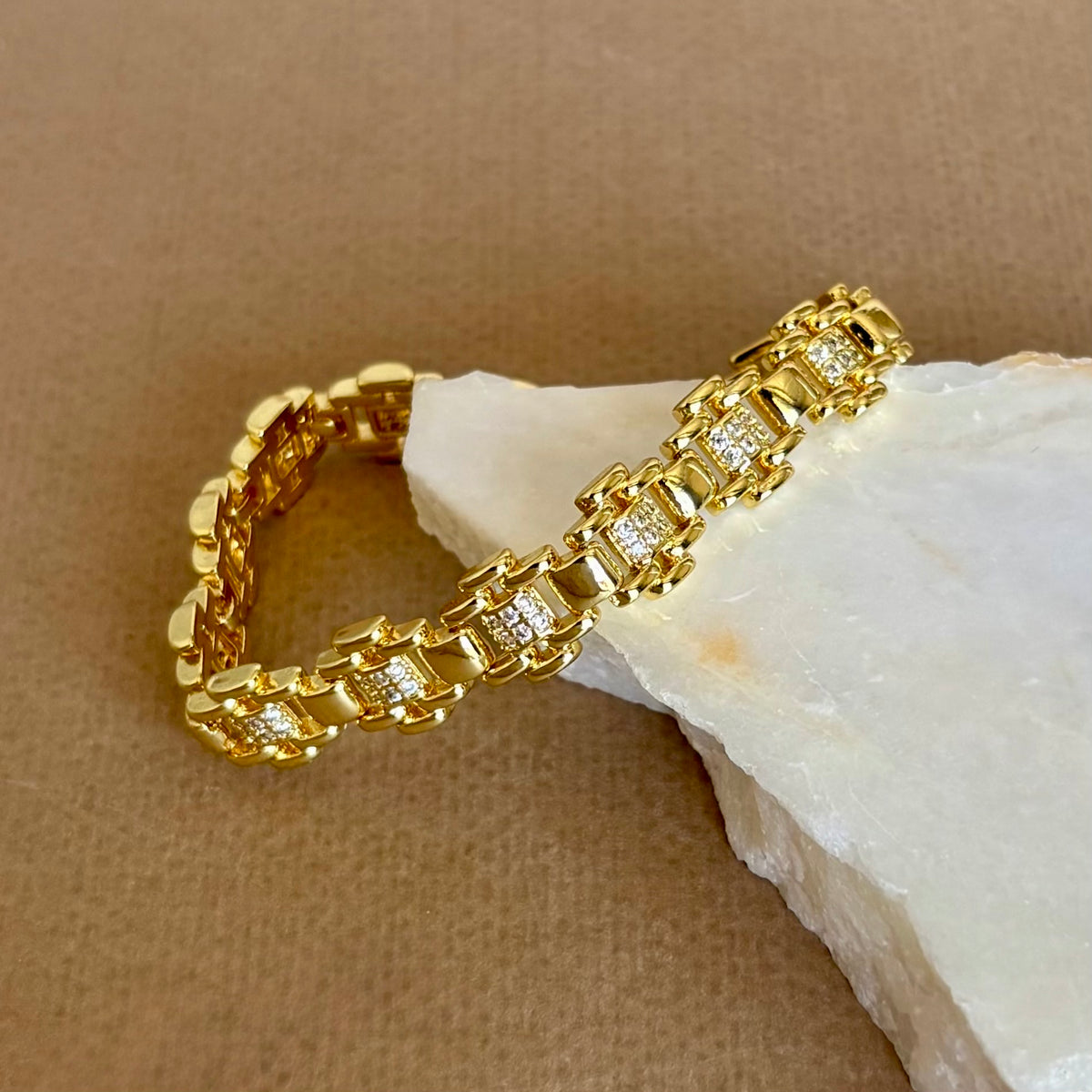 Cavriel | Gold Plated Bracelet