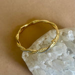 Bianca | Gold Plated Bangle