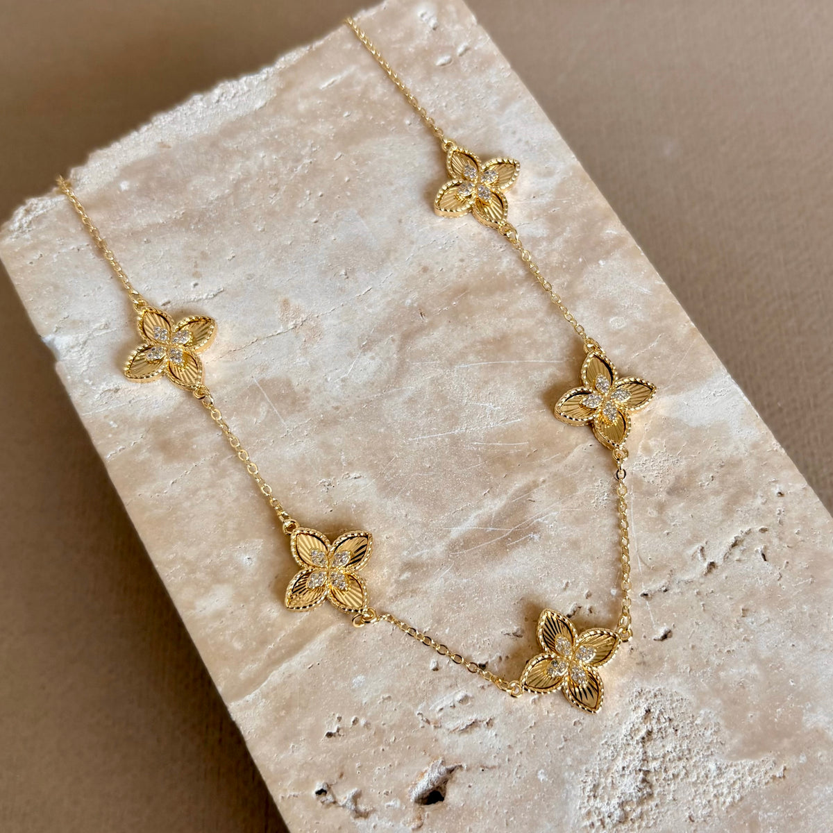 Rosan 05 | Gold Plated Necklace