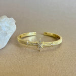 Lustre | Gold Plated Bangle
