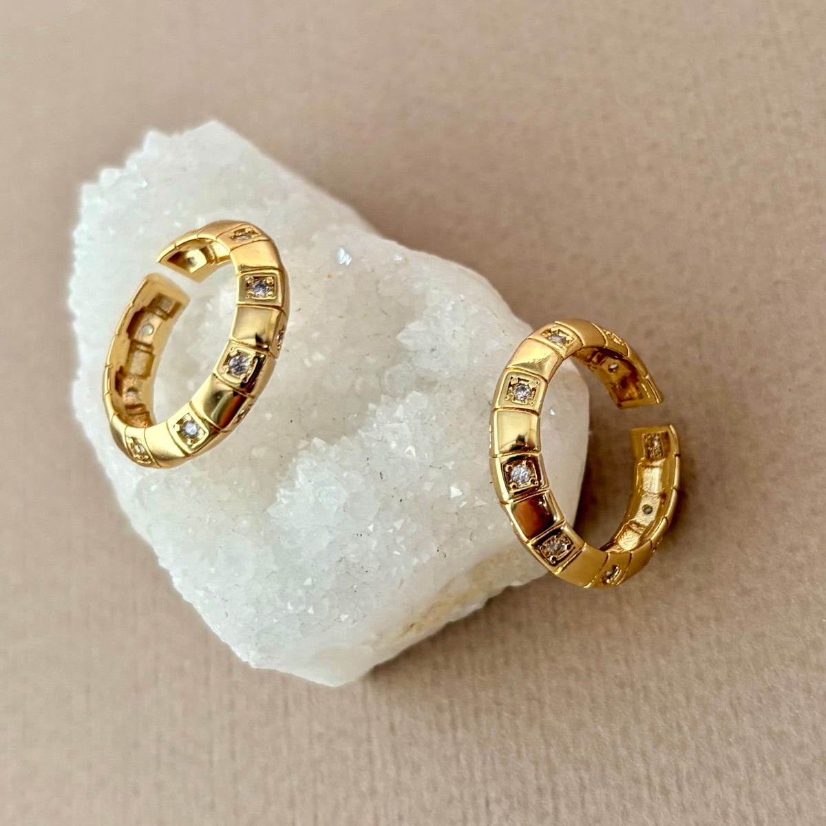 Polka | Gold Plated Ring