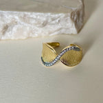 Yadzy | Gold Plated Ring