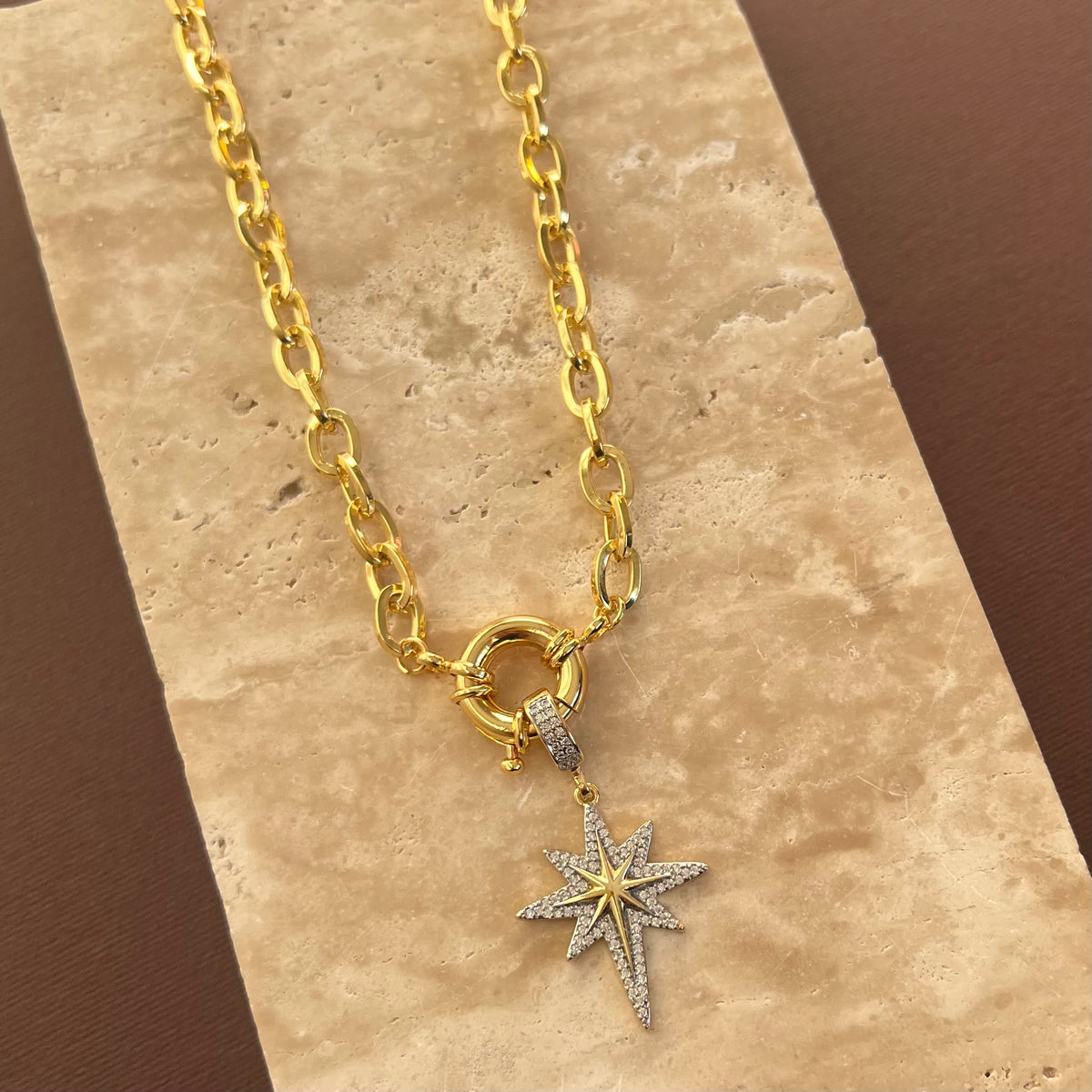 Estrella 07 | Gold Plated Necklace