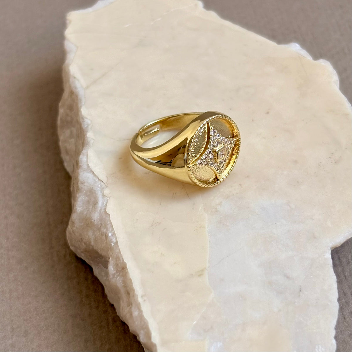 Soreva | Gold Plated Ring