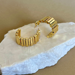 Orlina | Gold Plated Earrings