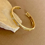 Sola | Gold Plated Bangle