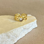 Havana | Gold Plated Ring