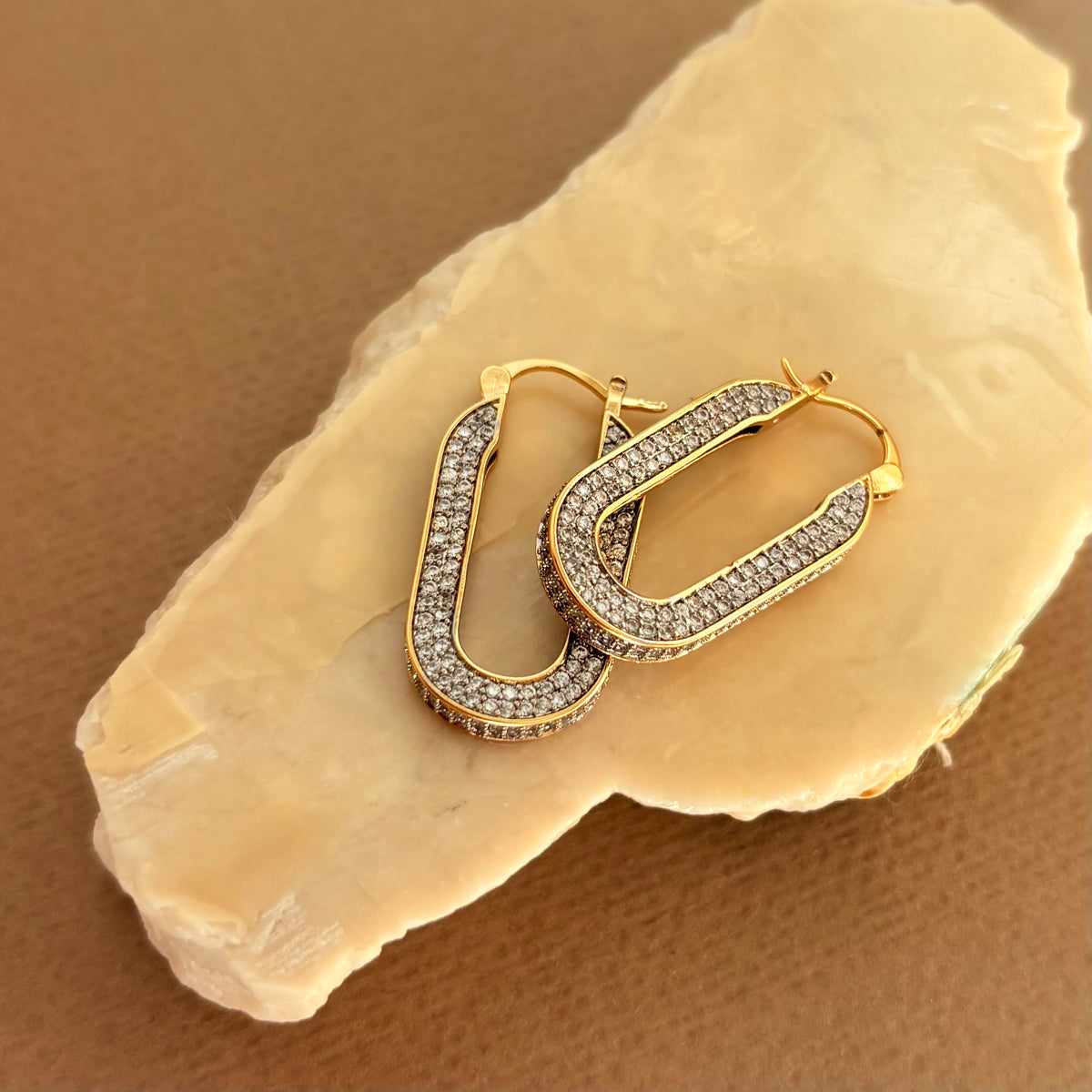 Tirvel | Gold Plated Earrings