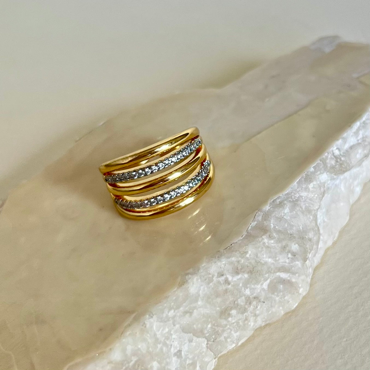 Emerix | Gold Plated Ring