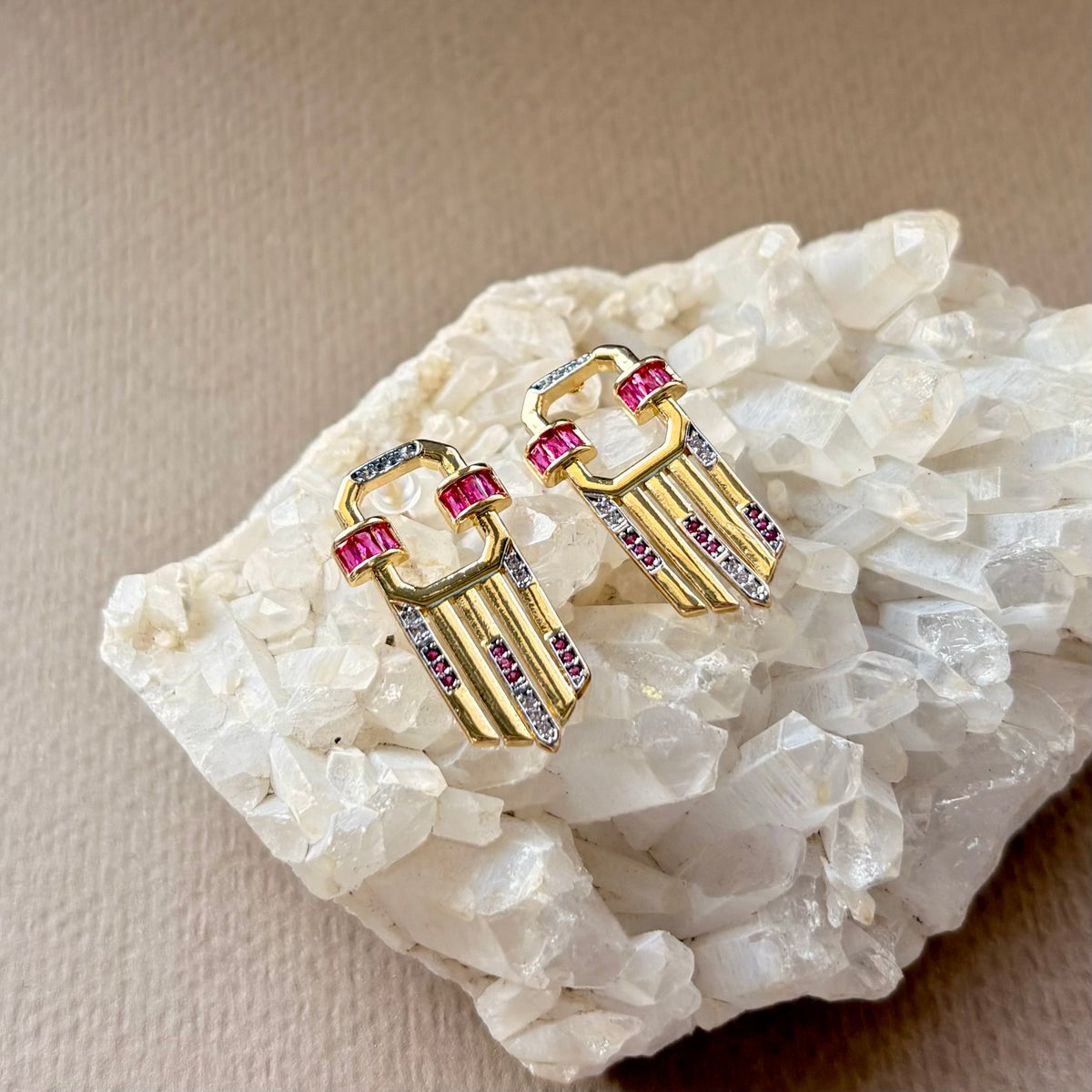 Pinkz | Gold Plated Earrings
