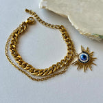 Soy | Stainless Steel Bracelet Dipped In 18K Gold Plate