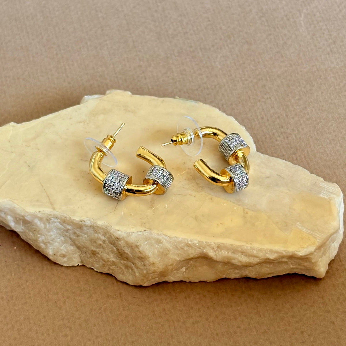 Evania | Gold Plated Earrings