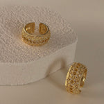 Tyven | Gold Plated Ring