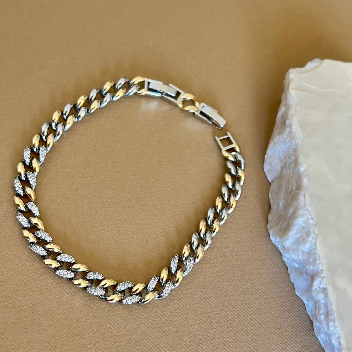 Glacita | Gold Plated Bracelet