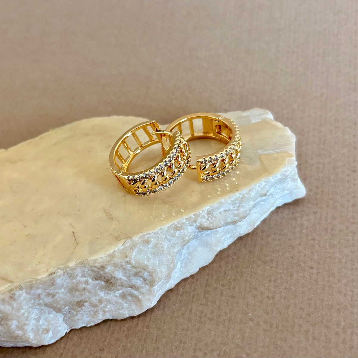 Cerulia | Gold Plated Earrings