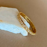 Crovik | Gold Plated Bangle