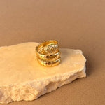 Molena | Gold Plated Ring