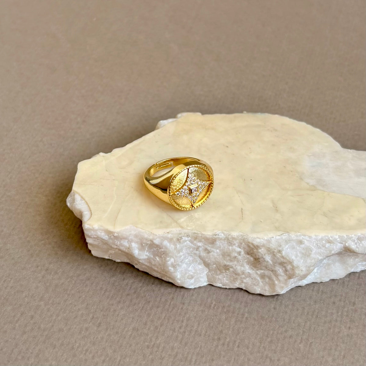 Soreva | Gold Plated Ring
