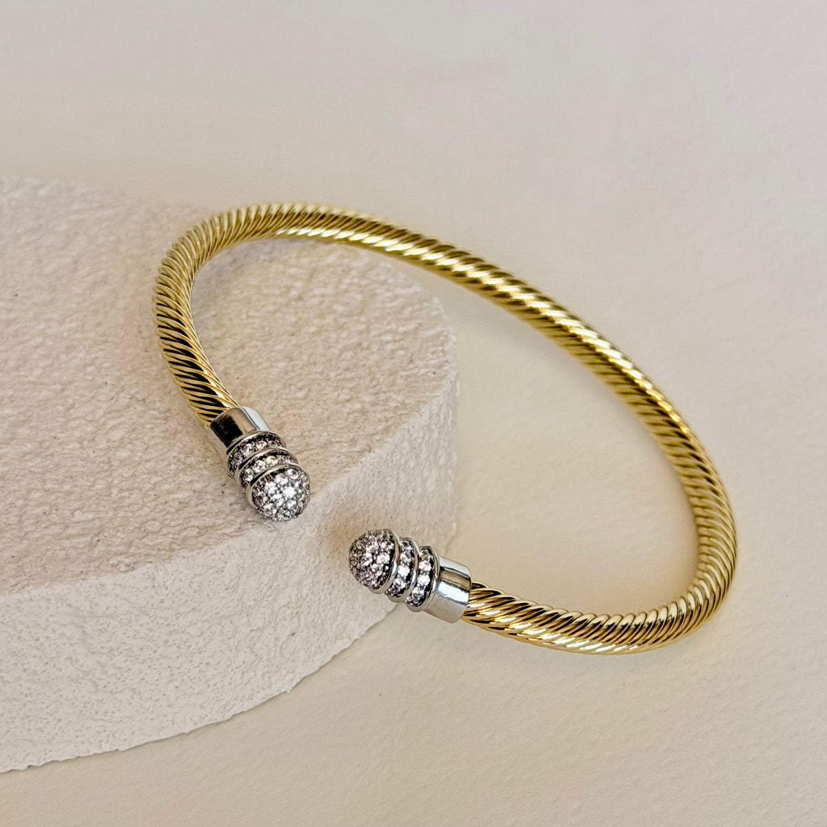 Peloriah | Gold Plated Bangle