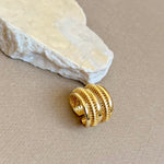 Calviro | Gold Plated Ring