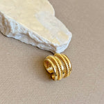 Calviro | Gold Plated Ring