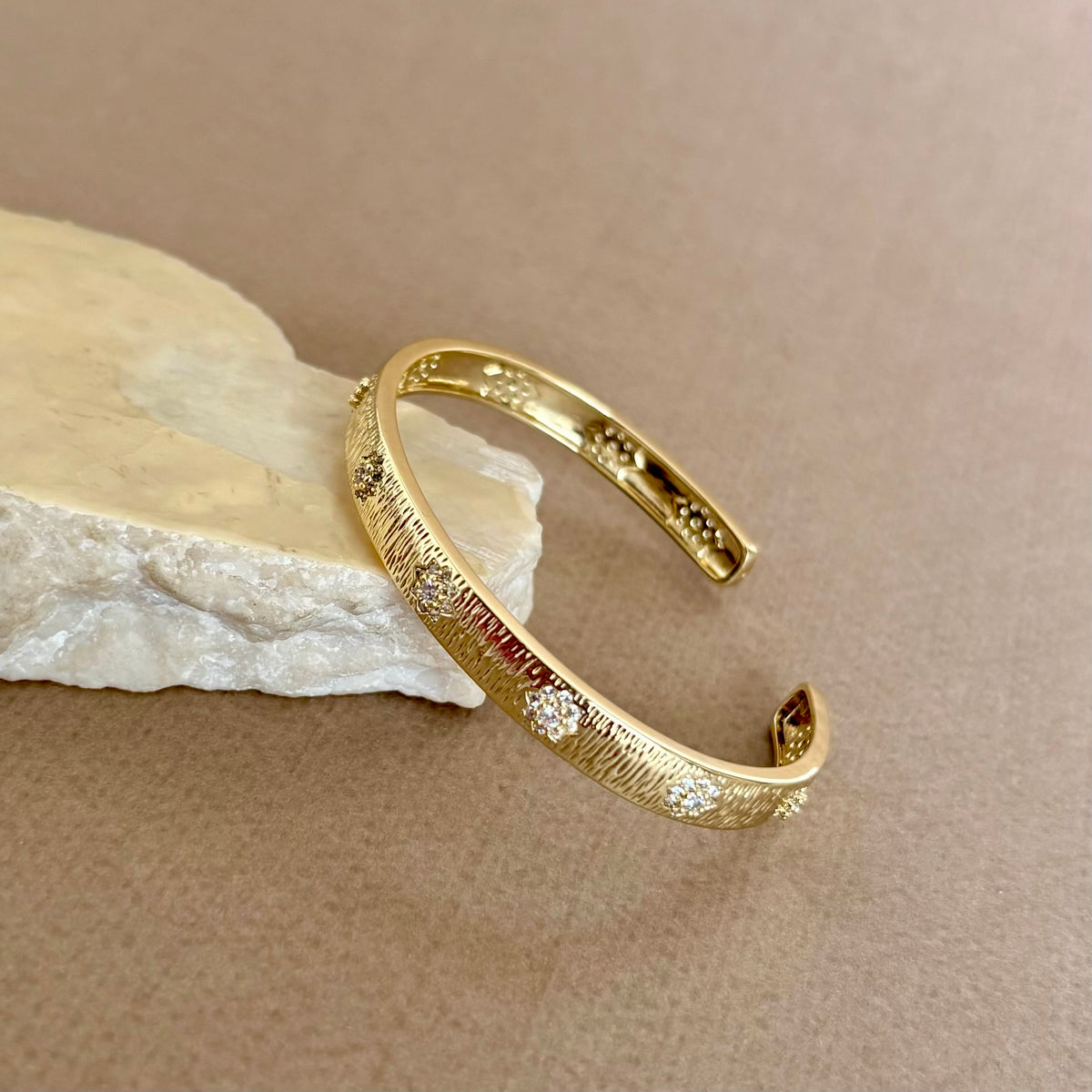 Sola | Gold Plated Bangle