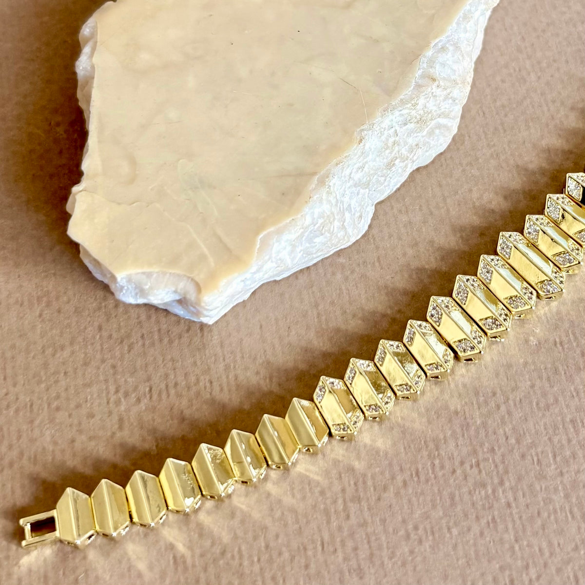 Axton | Gold Plated Bracelet