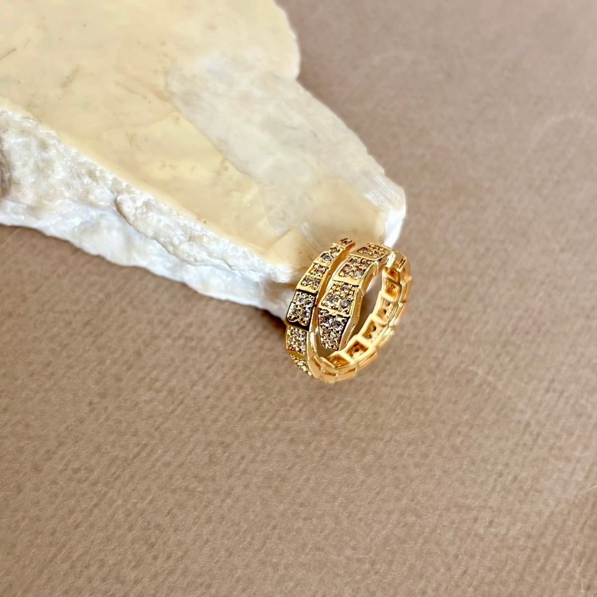 Lorvain | Gold Plated Ring