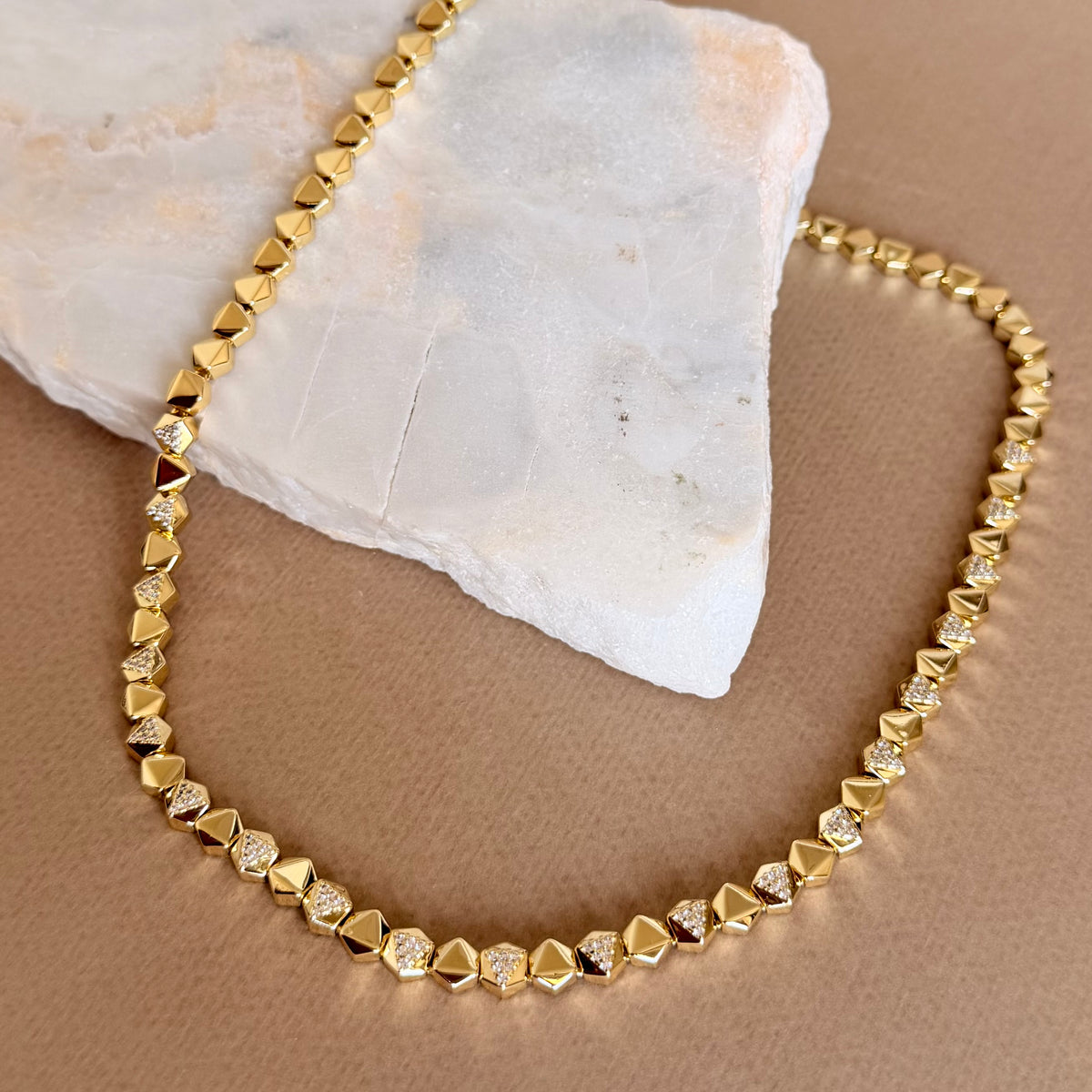 Ellie | Gold Plated Necklace