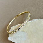 Aster | Gold Plated Bangle