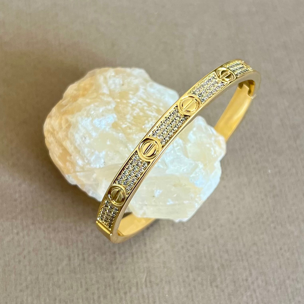The One | Gold Plated Bangle