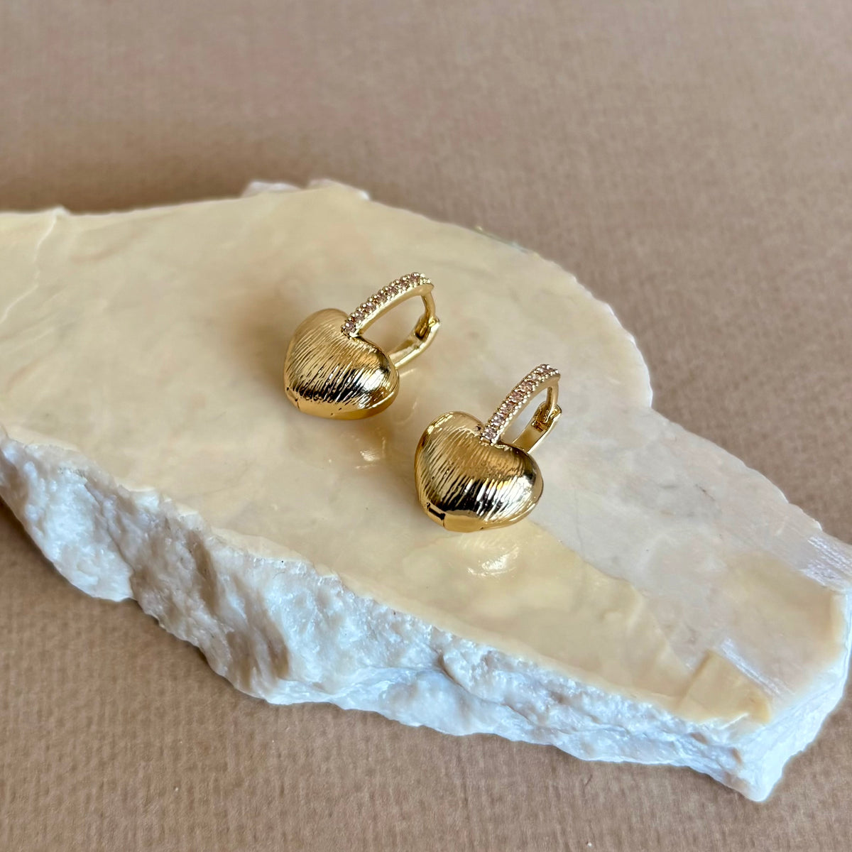 Dovaria | Gold Plated Earrings