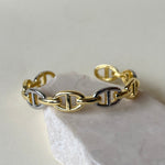 Rete | Gold Plated Bangle