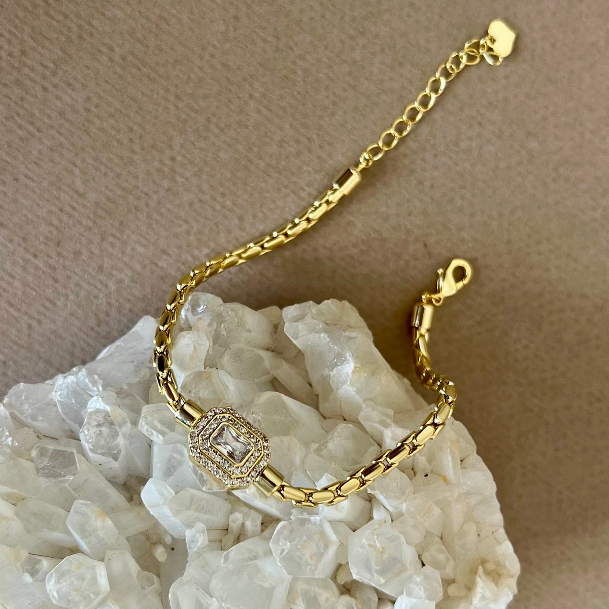 Melune | Gold Plated Baraclet