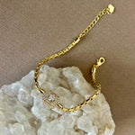 Melune | Gold Plated Baraclet