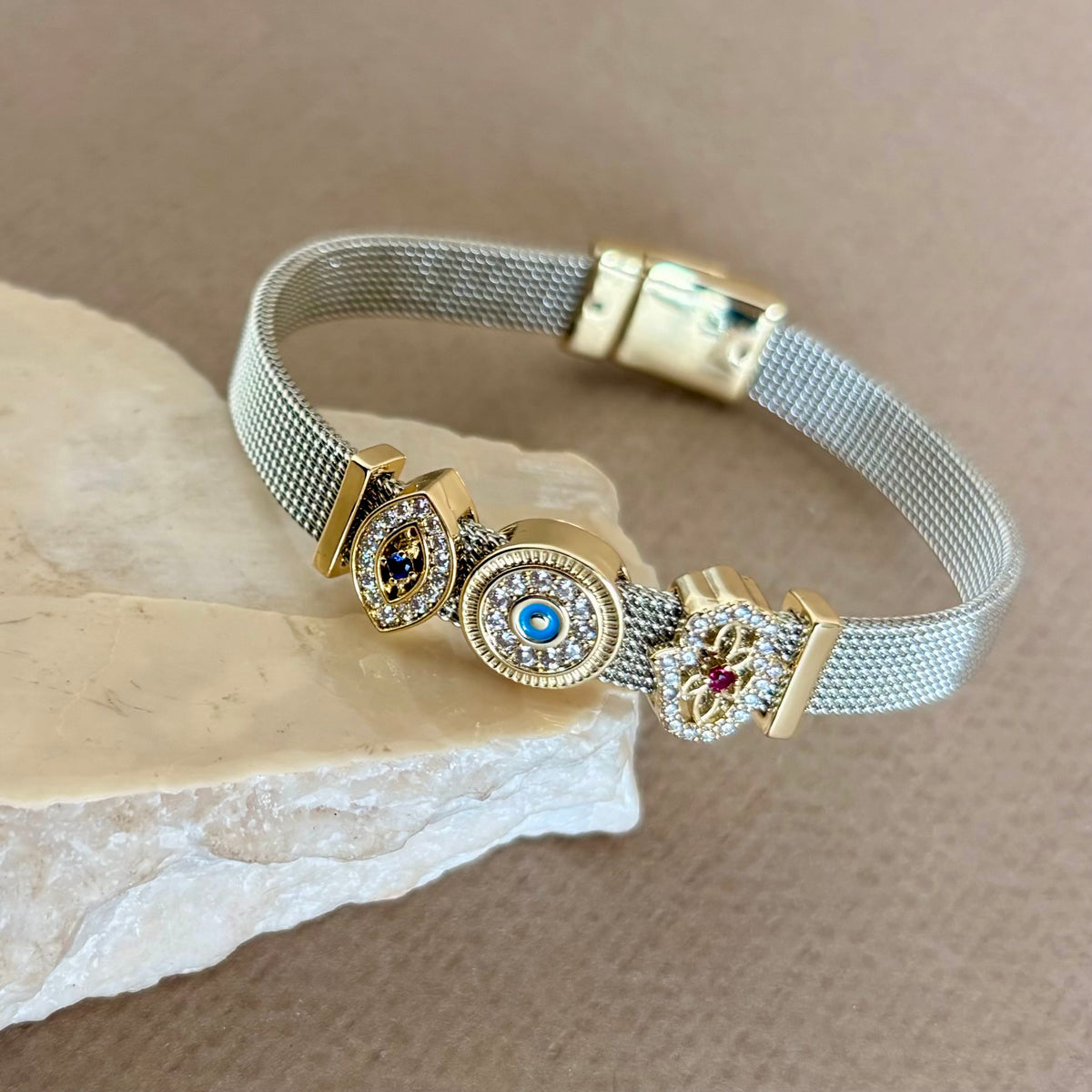 Diva 07 | Gold Plated Bracelet