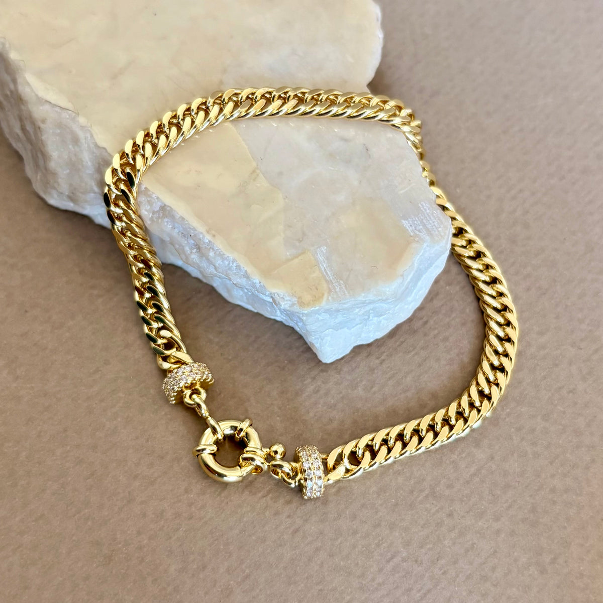 Mienta 02 | Gold Plated Bracelet