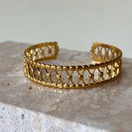 Sparrow | Gold Plated Bangle